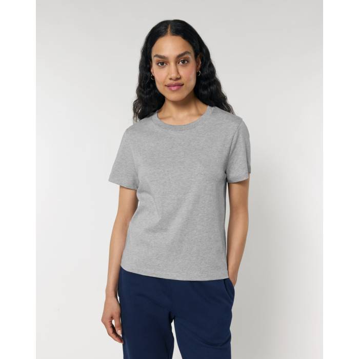 Tricou Dama Muser Heather Grey Personalizat