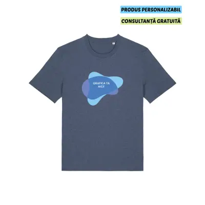 Tricou Unisex Creator 2.0 Dark Heather Blue Personalizat