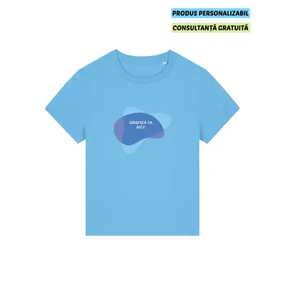 Tricou Dama Muser Aqua Blue Personalizat