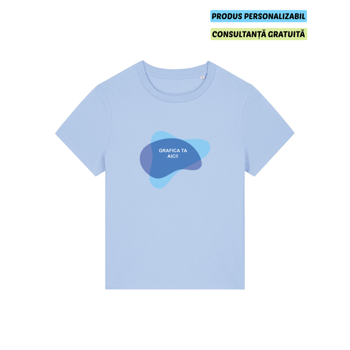 Tricou Dama Muser Blue soul Personalizat