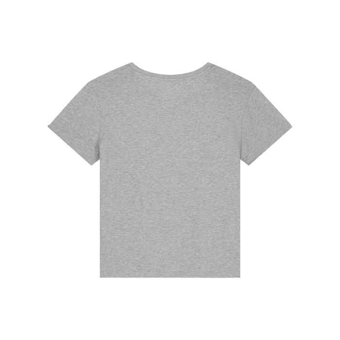 Tricou Dama Serena Heather Grey Personalizat