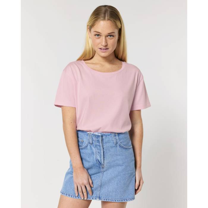 Tricou Dama Serena Cotton Pink Cala