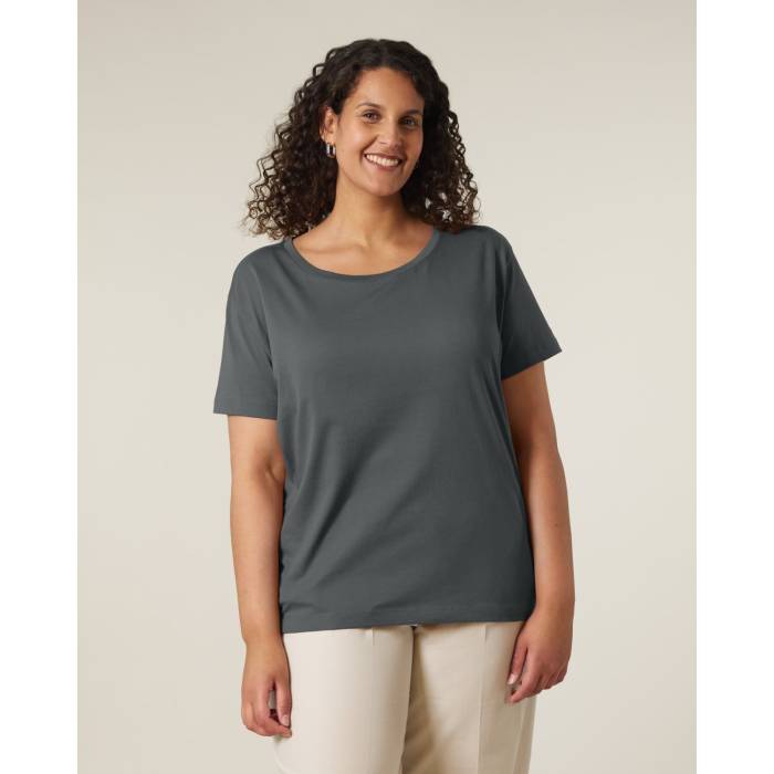 Tricou Dama Serena Anthracite Cala