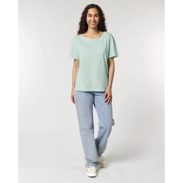 Tricou Dama Serena Caribbean Blue Cala