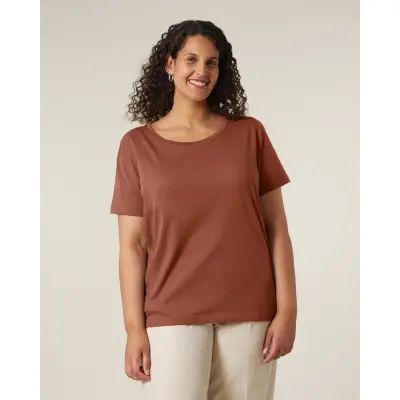 Tricou Dama Serena Heritage Brown Cala