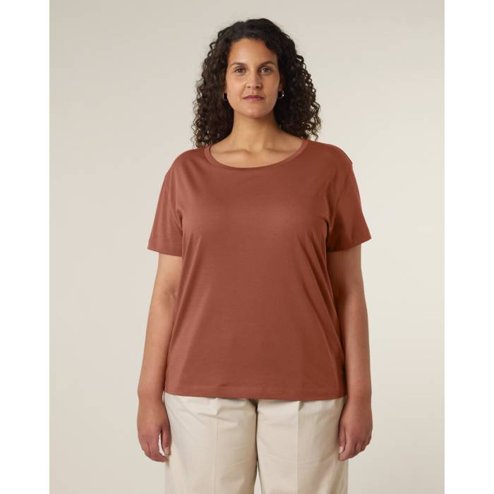 Tricou Dama Serena Heritage Brown Cala