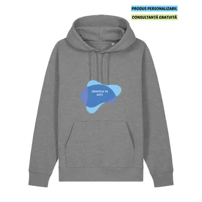 Hanorac Unisex Cruiser 2.0 Mid Heather Grey Personalizat