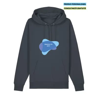 Hanorac Unisex Cruiser 2.0 India Ink Grey Personalizat