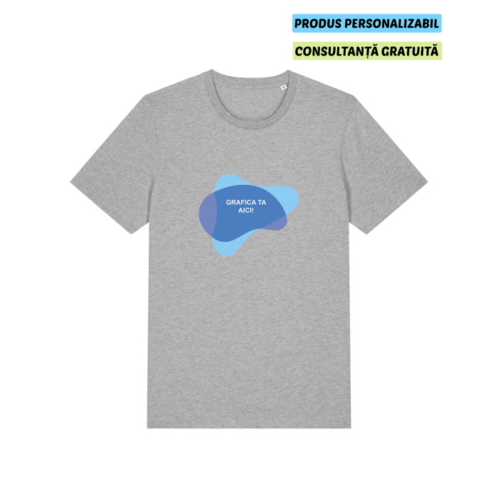Tricou Unisex Crafter Heather Grey Personalizat