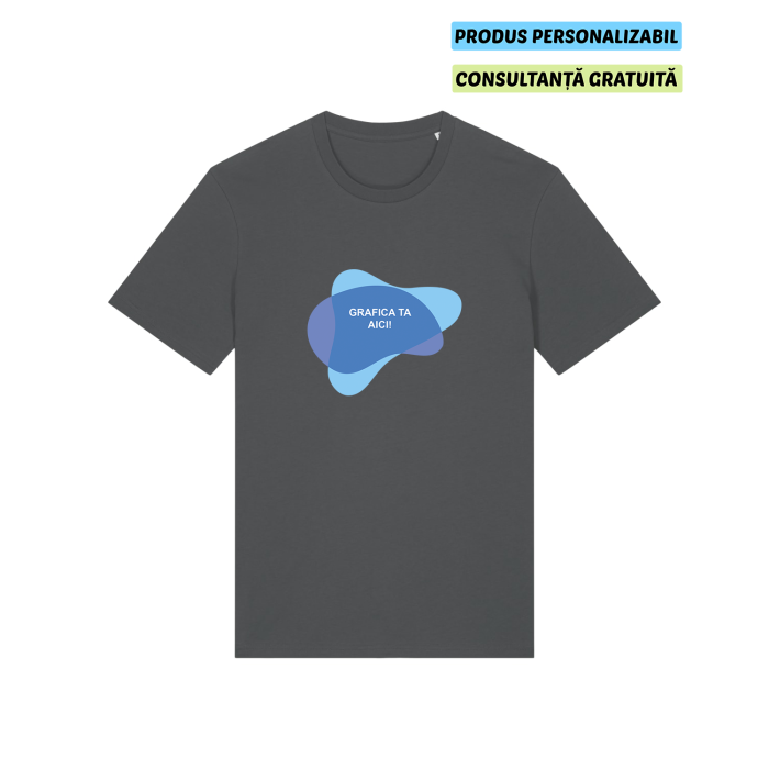 Tricou Unisex Crafter Anthracite Personalizat