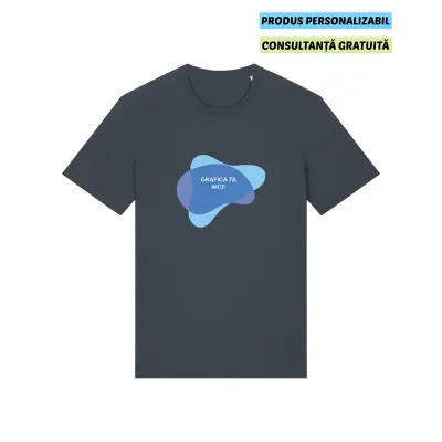 Tricou Unisex Crafter India Ink Grey Personalizat