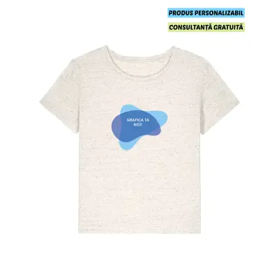 Tricou Dama Serena Eco-Heather Personalizat