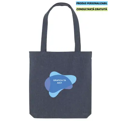 Geanta Unisex Tote Bag Midnight Blue Personalizata