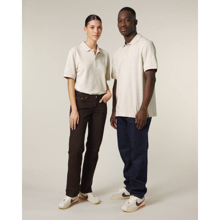 Tricou Polo Unisex Prepster 2.0 Eco-Heather Personalizat