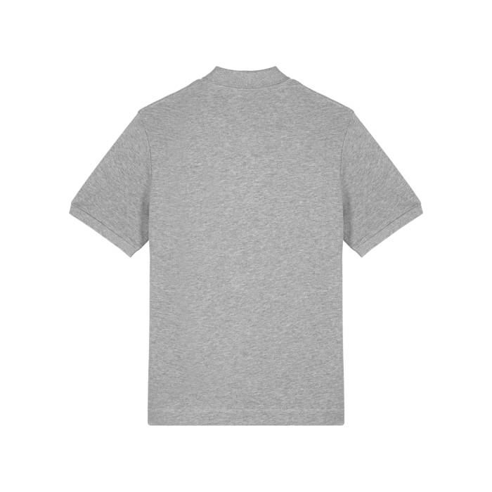 Tricou Polo Unisex Prepster 2.0 Heather Grey Personalizat