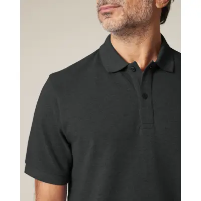 Tricou Polo Unisex Prepster 2.0 Dark Heather Grey Cala