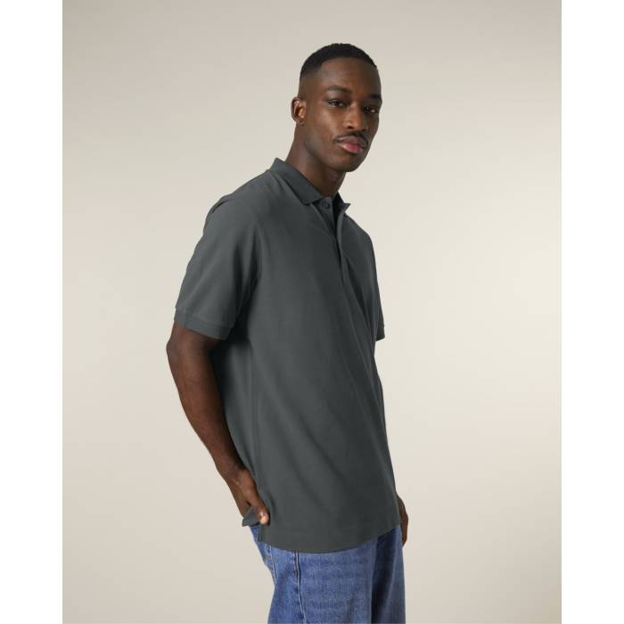 Tricou Polo Unisex Prepster 2.0 Anthracite Cala