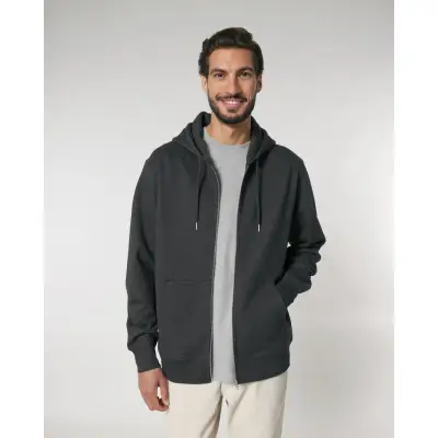 Hanorac Unisex Cultivator 2.0 Dark Heather Grey Cala