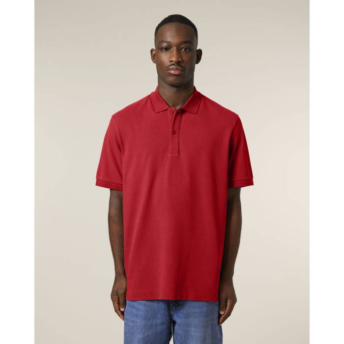 Tricou Polo Unisex Prepster 2.0 Rosu Cala