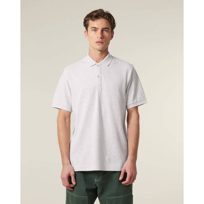 Tricou Polo Unisex Prepster 2.0 Cool Heather Grey Cala