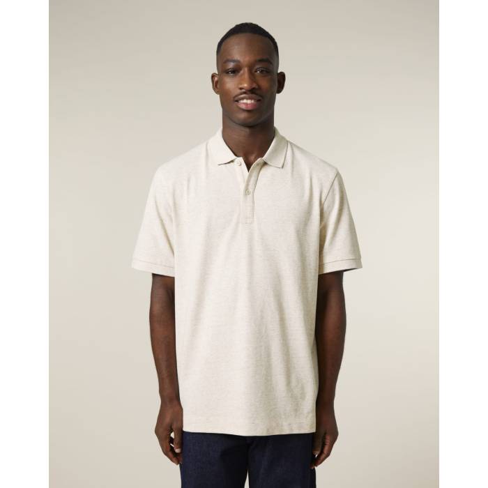 Tricou Polo Unisex Prepster 2.0 Eco-Heather Personalizat