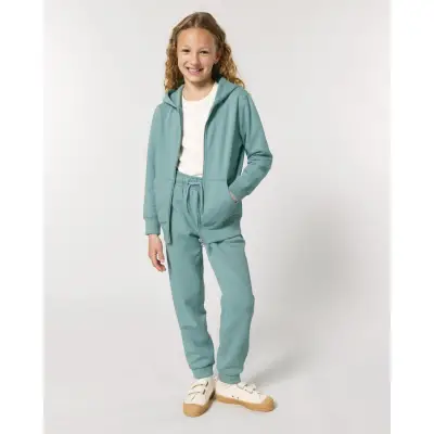 Hanorac Copii Mini Cultivator 2.0 Teal Monstera Cala