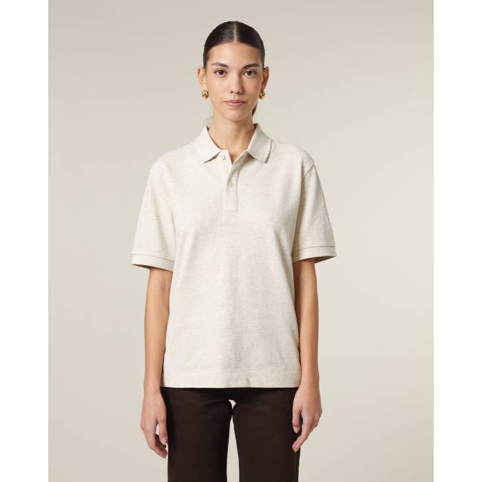 Tricou Polo Unisex Prepster 2.0 Eco-Heather Personalizat