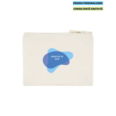 Geanta Unisex Pencil Case Natural Personalizata