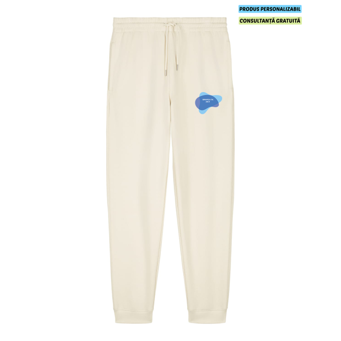 Pantaloni Unisex Mover 2.0 Natural Raw Personalizat