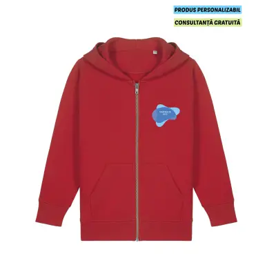 Hanorac Copii Mini Cultivator 2.0 Rosu Personalizat