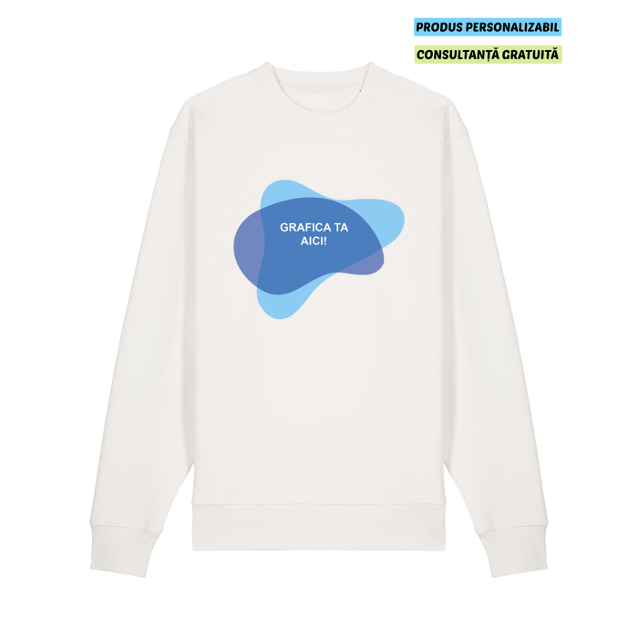 Bluza Unisex Changer 2.0 Off White Personalizata