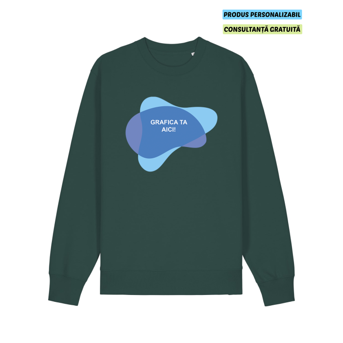 Bluza Unisex Changer 2.0 Glazed Green Personalizata