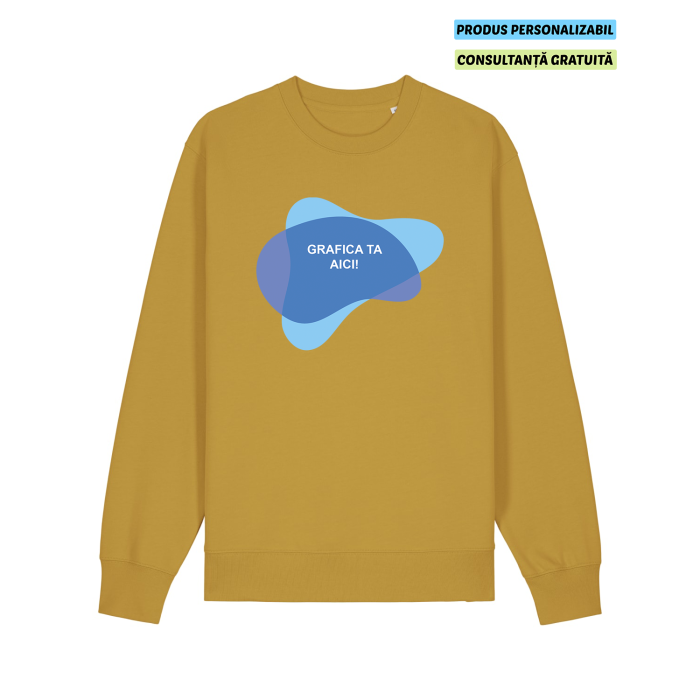 Bluza Unisex Changer 2.0 Ochre Personalizata