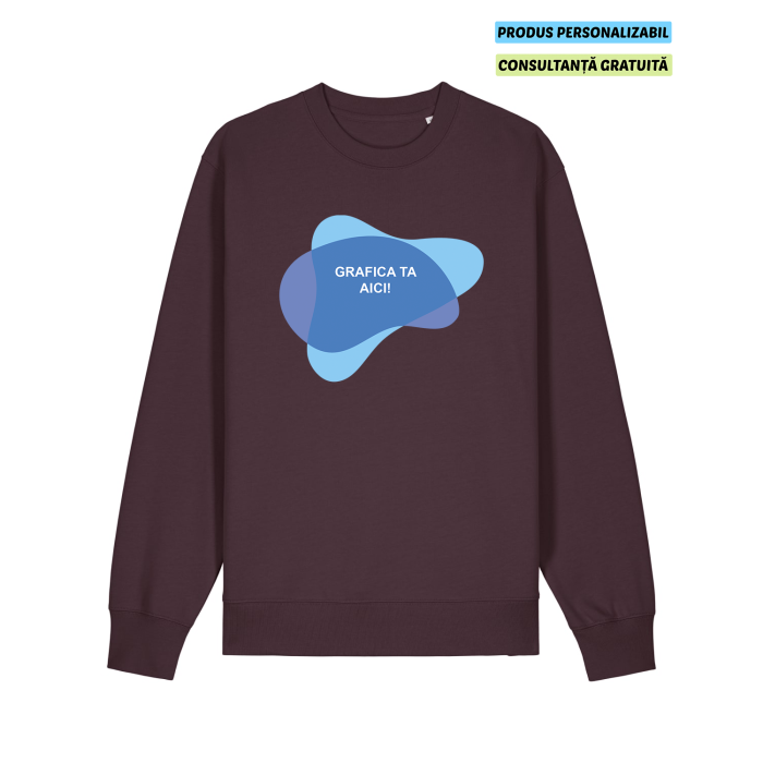 Bluza Unisex Changer 2.0 Red Brown Personalizata