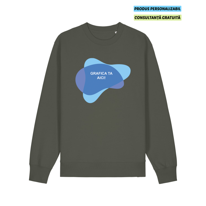 Bluza Unisex Changer 2.0 Khaki Personalizata