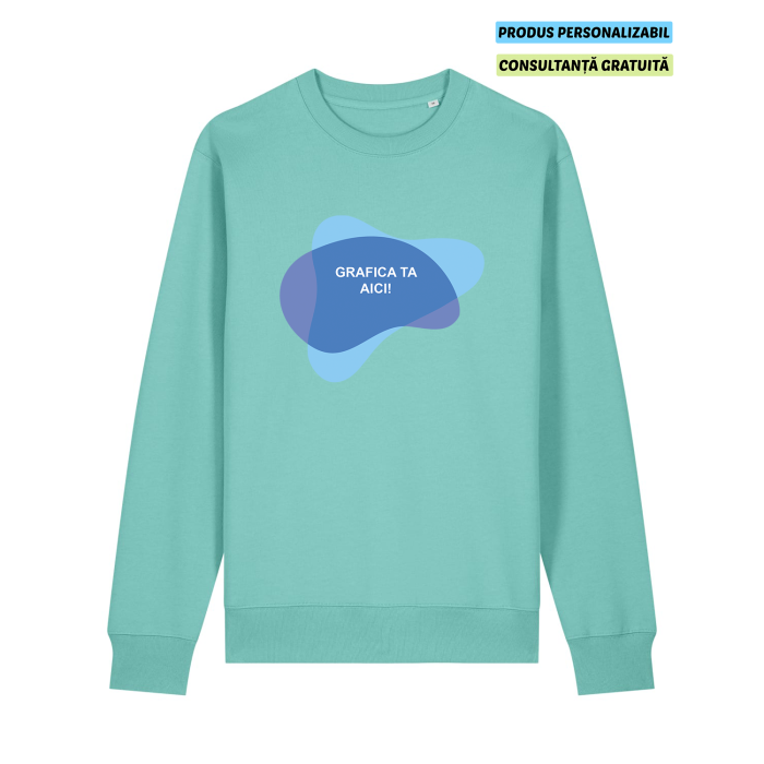 Bluza Unisex Changer 2.0 Pool Blue Personalizata