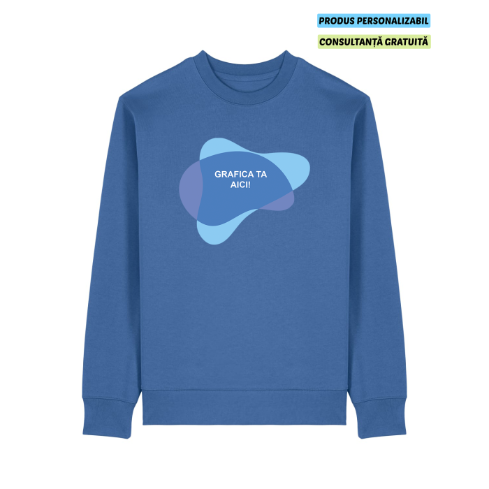 Bluza Unisex Changer 2.0 Mindful Blue Personalizata