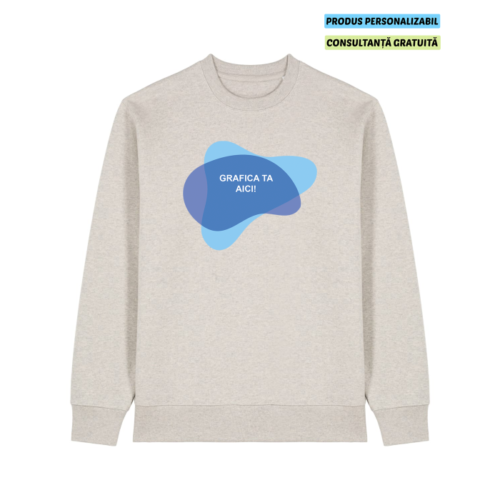 Bluza Unisex Changer 2.0 Heather Haze Personalizata