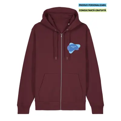 Hanorac Unisex Cultivator 2.0 Burgundy Personalizat