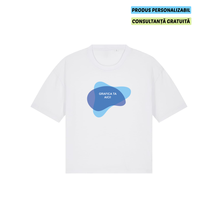 Tricou Dama Nova Alb Personalizat