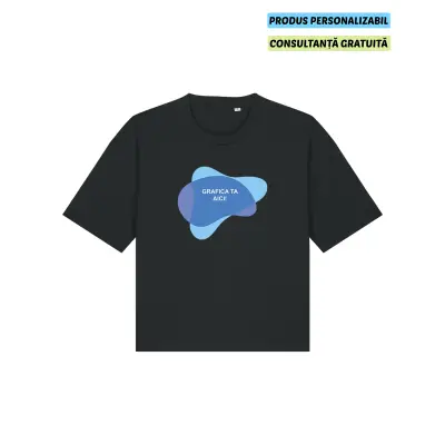 Tricou Dama Nova Negru Personalizat