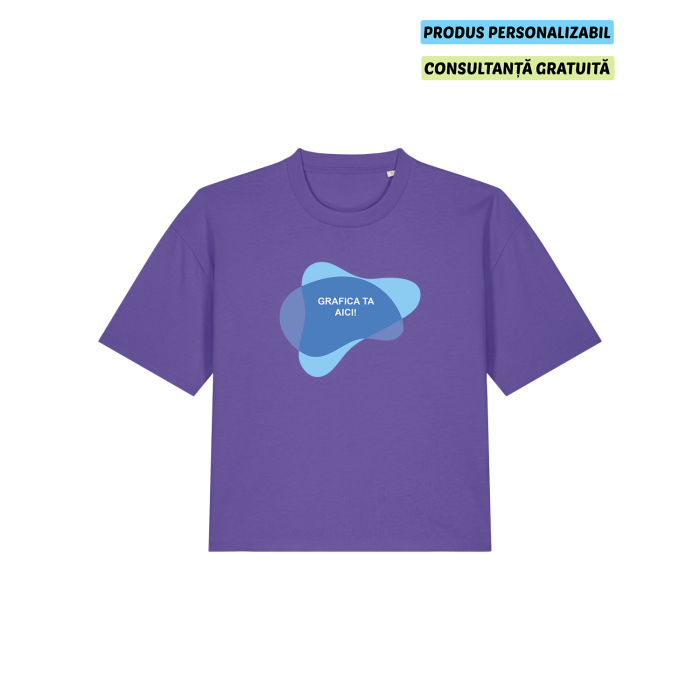 Tricou Dama Nova Purple Love Personalizat