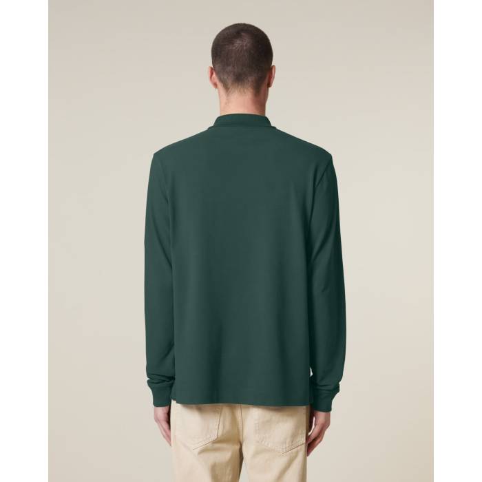 Tricou Polo Unisex Prepster 2.0 Long Sleeve Glazed Green Cala