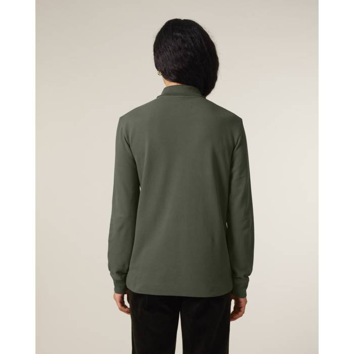 Tricou Polo Unisex Prepster 2.0 Long Sleeve Khaki Cala