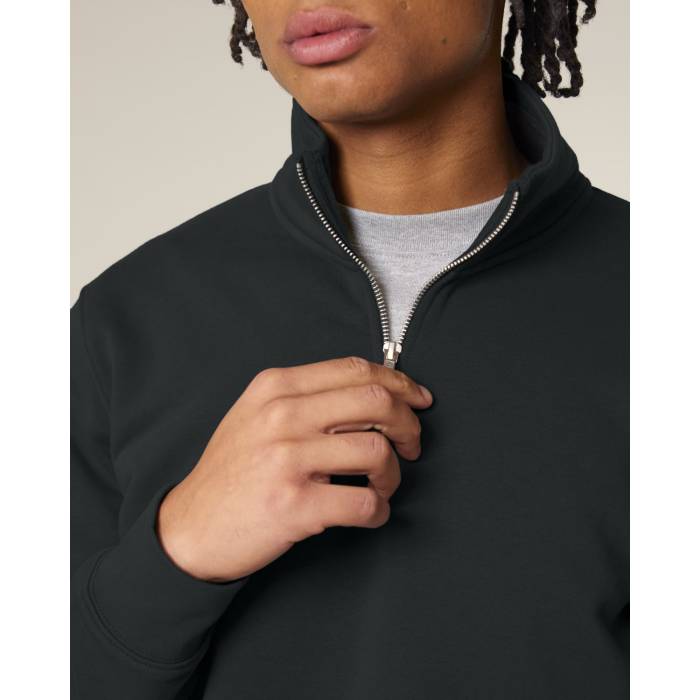 Bluza Unisex Trucker 2.0 Negru Personalizata