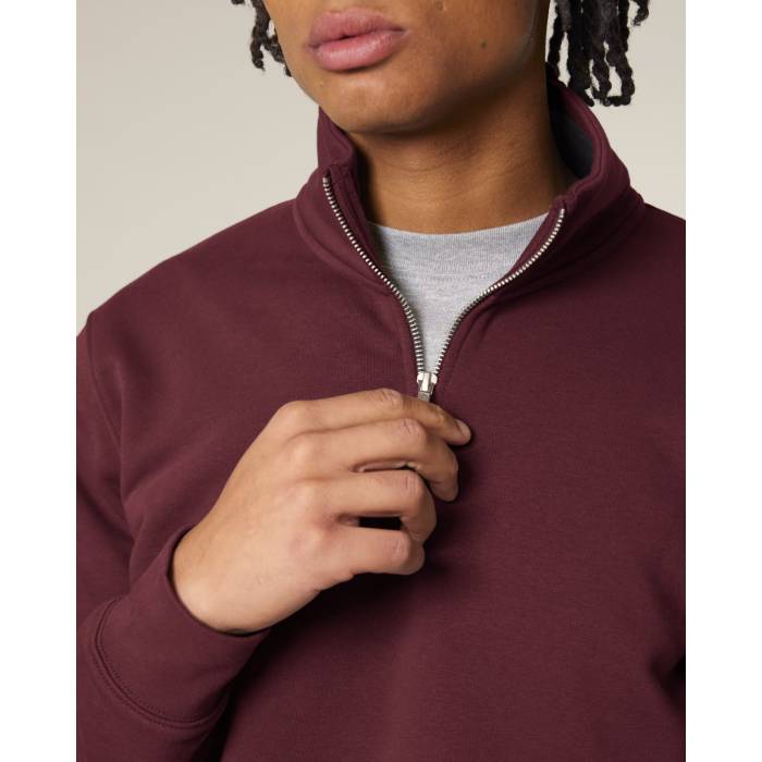 Bluza Unisex Trucker 2.0 Burgundy Cala