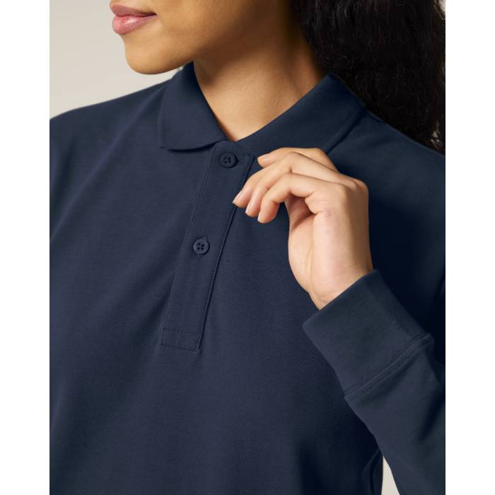 Tricou Polo Unisex Prepster 2.0 Long Sleeve French Navy Cala