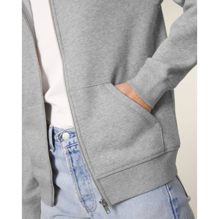 Hanorac Unisex Mixer Heather Grey Cala