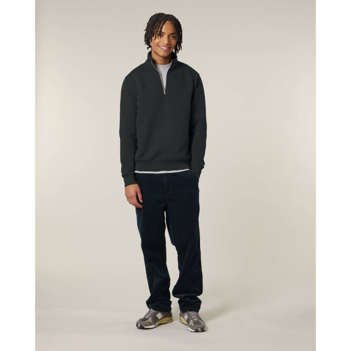 Bluza Unisex Trucker 2.0 Negru Personalizata