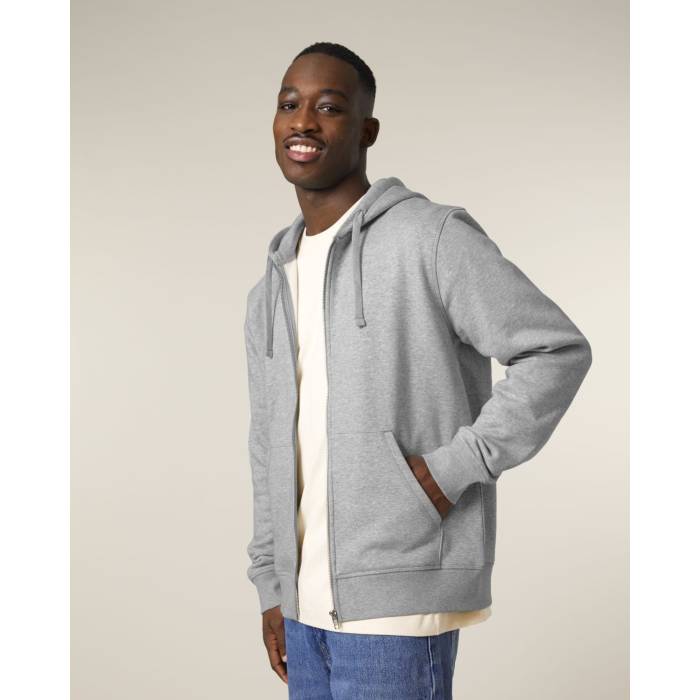 Hanorac Unisex Mixer Heather Grey Cala